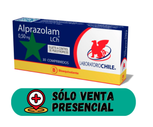 Alprazolam 0,5mg x 30comp (controlado)