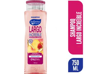 Ballerina Shampoo Largo Increible Doypack x 750mL